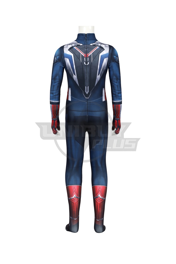 Captain America: Brave New World Costume Cosplay Suit Kids Sam Wilson Unibuyplus