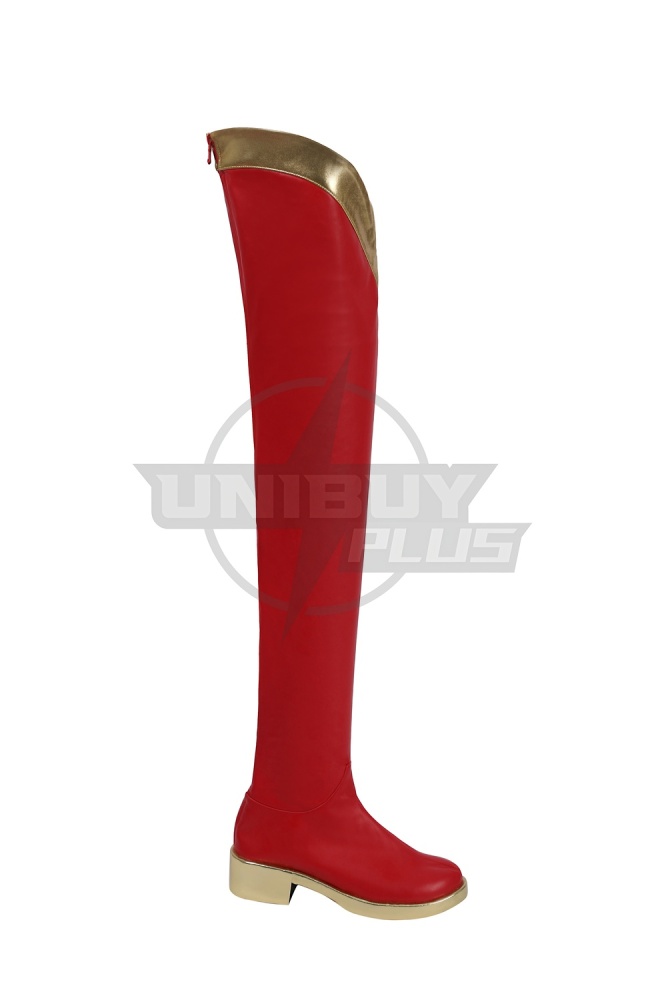 Supergirl Woman of Tomorrow Shoes Cosplay Women Kara Zor-El Boots Unibuyplus