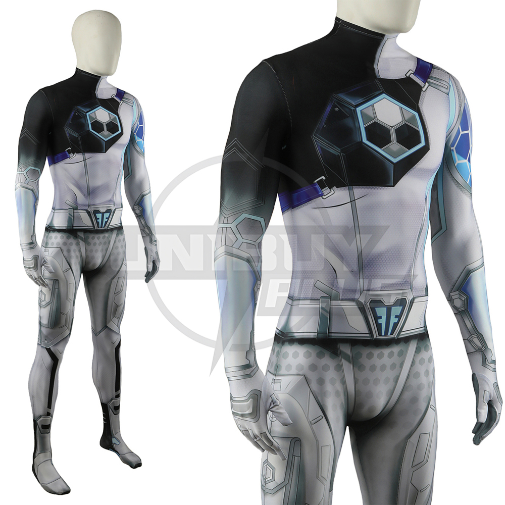 Marvel Rivals Mr. Fantastic Future Foundation Costume Cosplay Suit Bodysuit For Kids Adult Unibuyplus