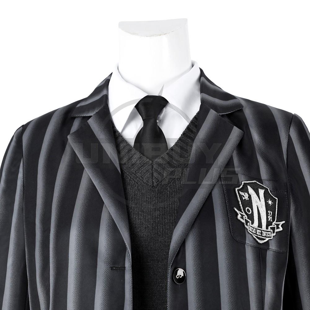 Wednesday 2 Wednesday Addams Costume Cosplay Suit Unibuyplus