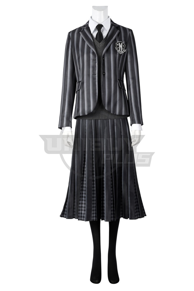 Wednesday 2 Wednesday Addams Costume Cosplay Suit Unibuyplus