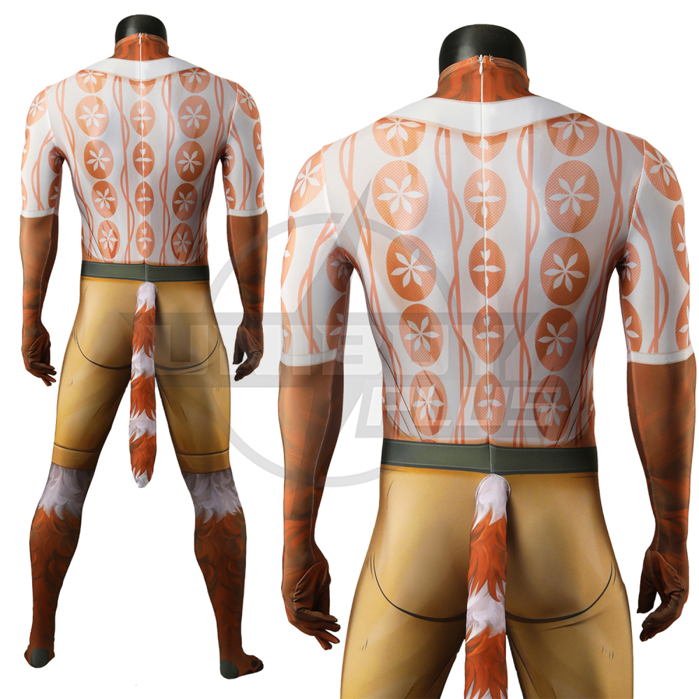 Marvel Rivals Rocket Raccoon Costume Cosplay Suit Bodysuit For Kids Adult Unibuyplus