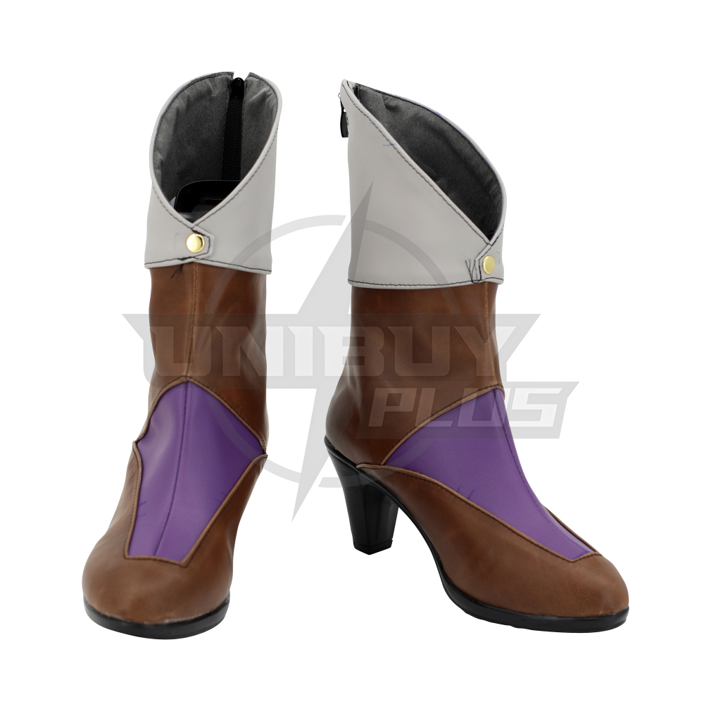 Final Fantasy XIV FF 14 Rosa Farrell Women Shoes Cosplay Boots Unibuyplus