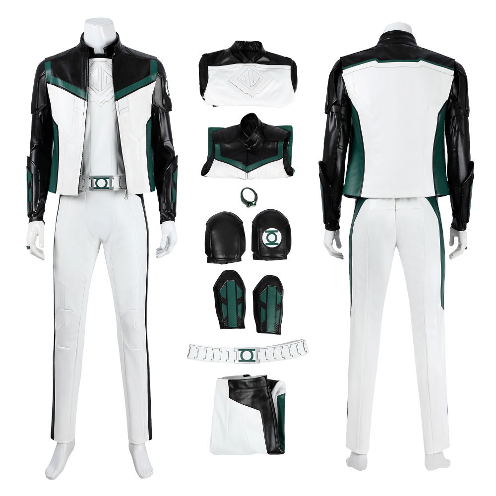 Green Lantern Costume Cosplay Suit Superman Legacy Unibuyplus