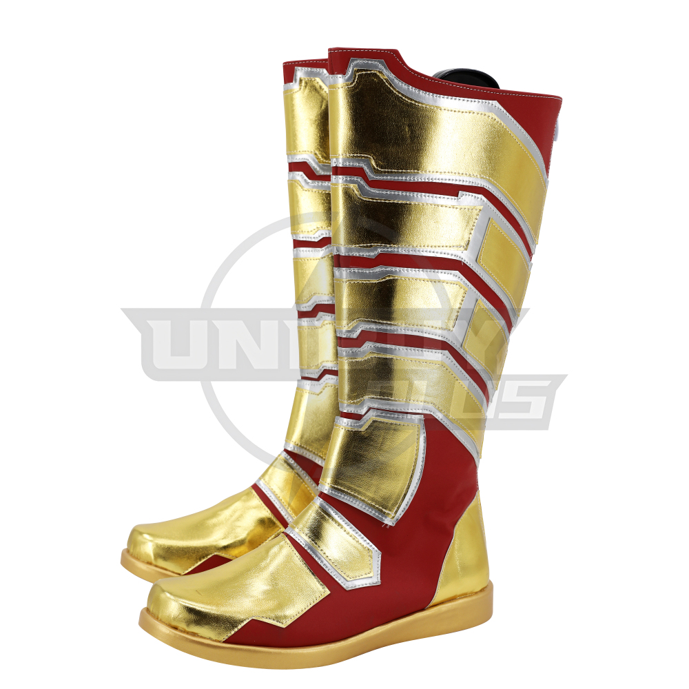 Shazam Shoes Cosplay Billy Batson Men Boots Fury of the Gods Unibuyplus