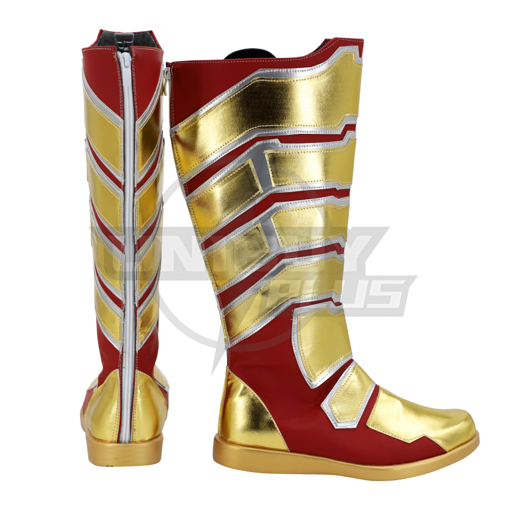 Shazam Shoes Cosplay Billy Batson Men Boots Fury of the Gods Unibuyplus