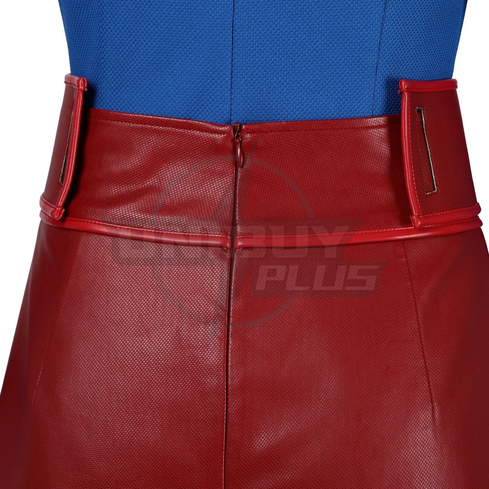 Superman Legacy Supergirl Costume Cosplay Suit Unibuyplus