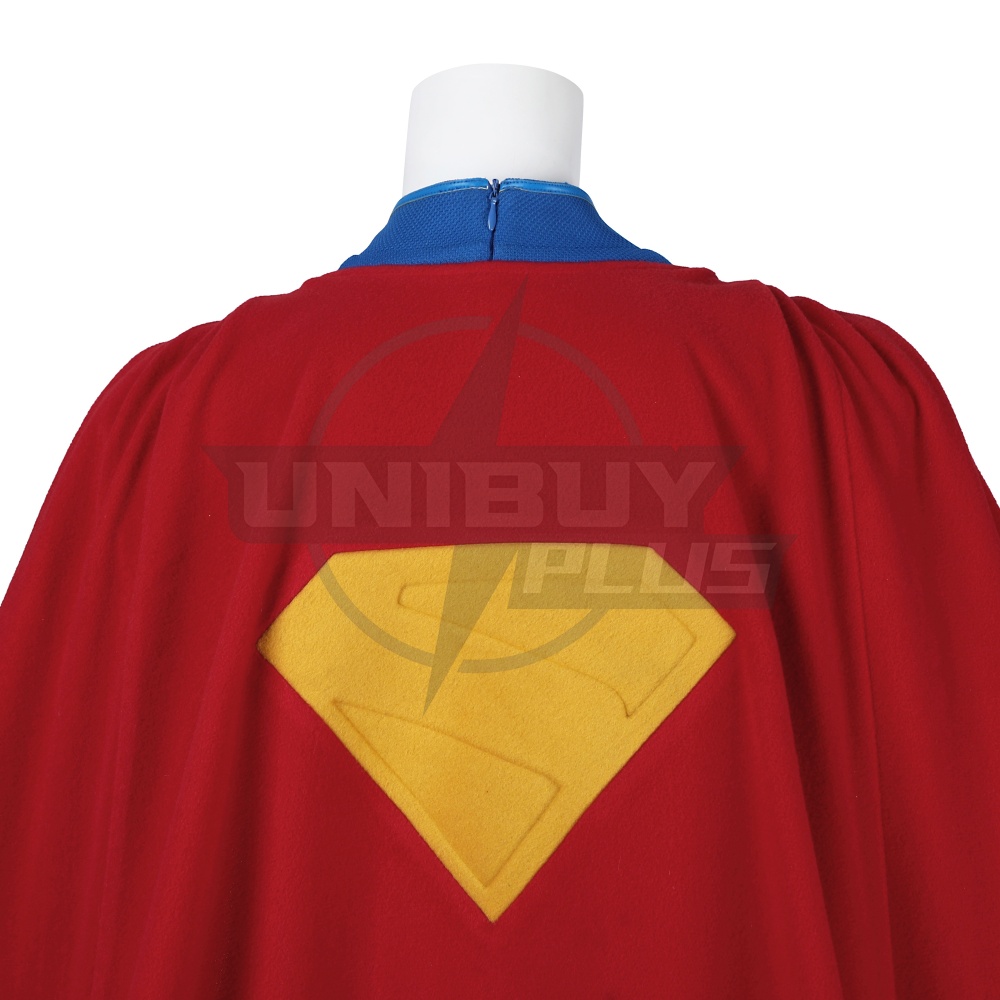 Superman Legacy Supergirl Costume Cosplay Suit Unibuyplus
