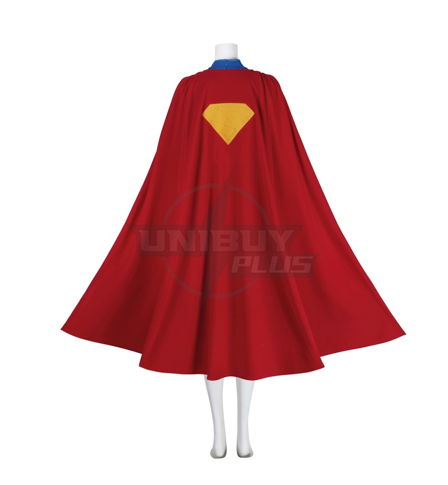 Superman Legacy Supergirl Costume Cosplay Suit Unibuyplus