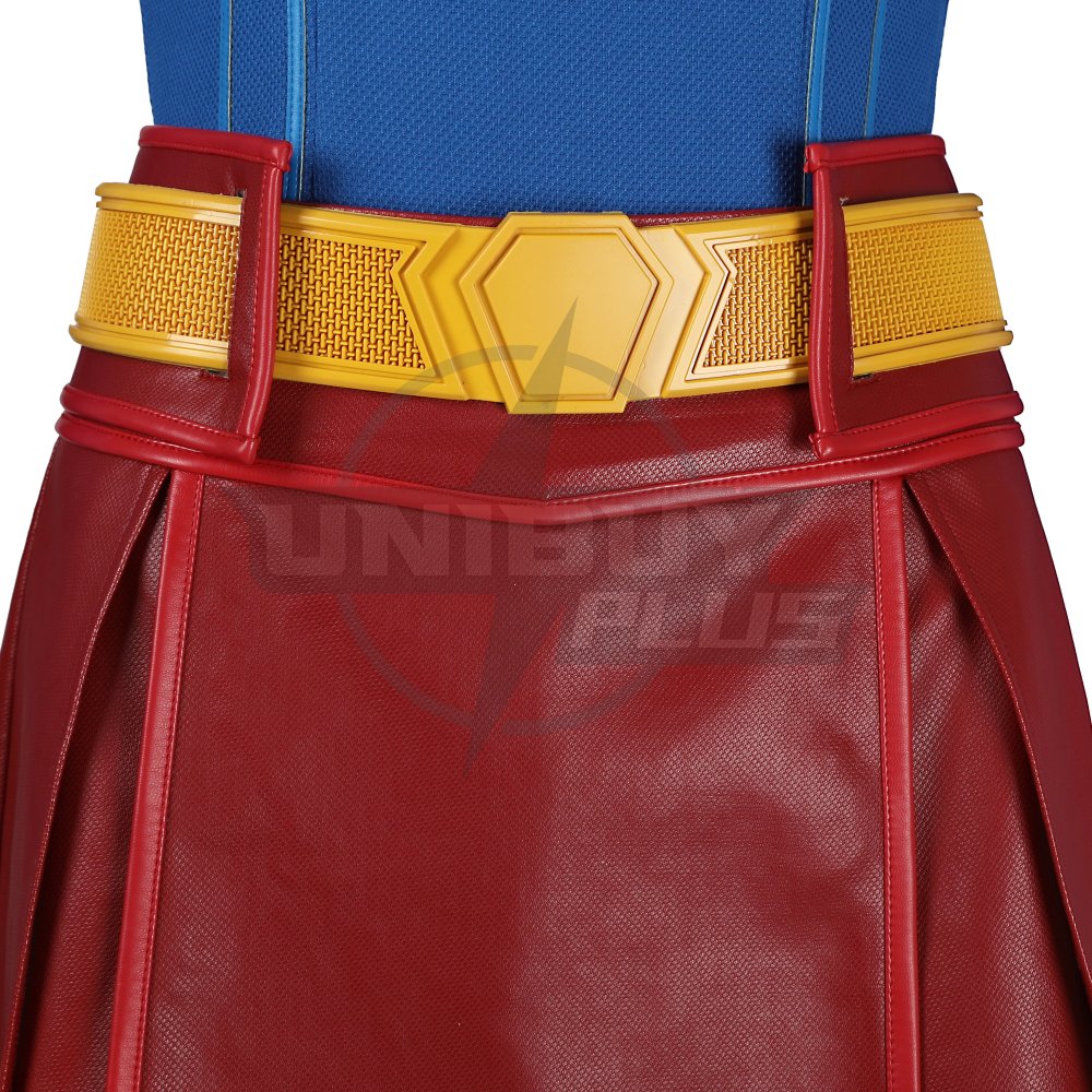 Superman Legacy Supergirl Costume Cosplay Suit Unibuyplus