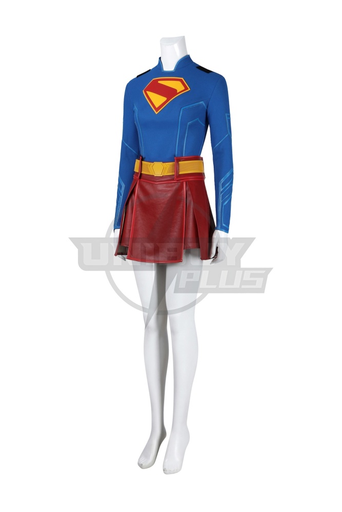Superman Legacy Supergirl Costume Cosplay Suit Unibuyplus