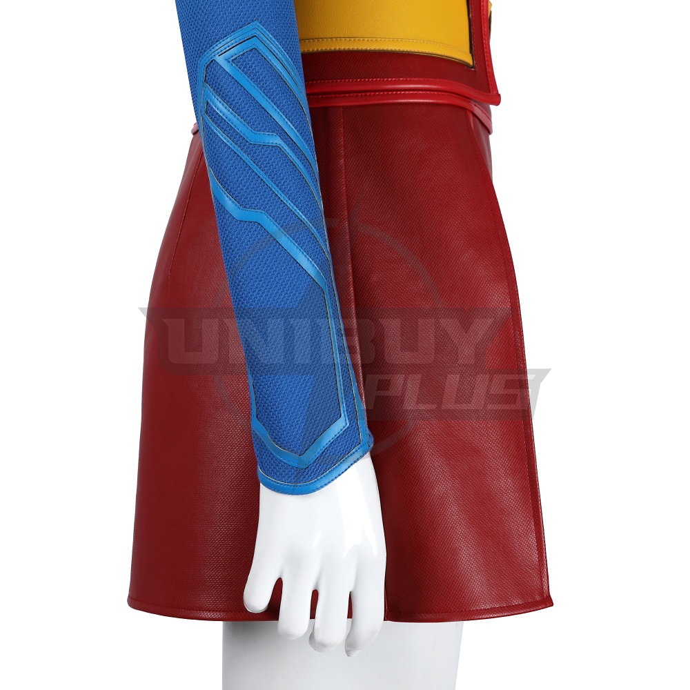 Superman Legacy Supergirl Costume Cosplay Suit Unibuyplus