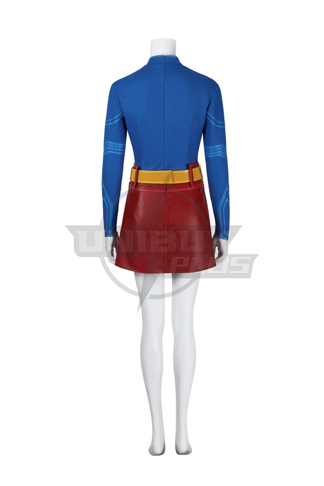 Superman Legacy Supergirl Costume Cosplay Suit Unibuyplus