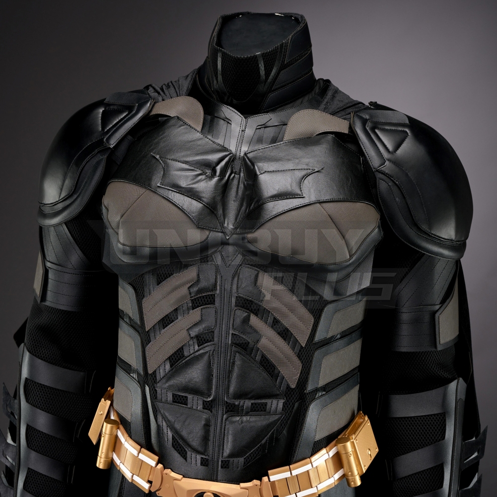 The Dark Knight Rises Batman Costume Cosplay Suit Bruce Wayne Unibuyplus