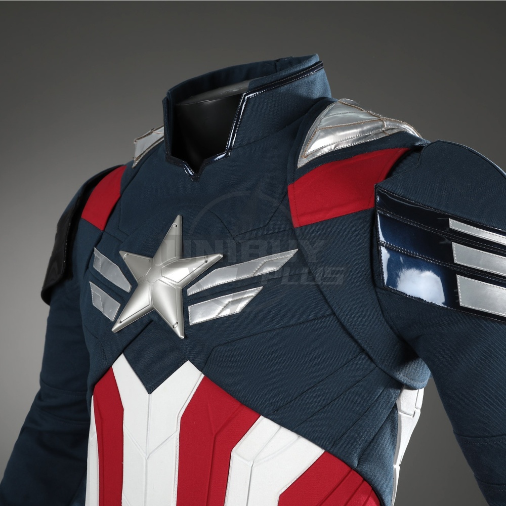 Captain America Costume Cosplay Suit Brave New World Sam Wilson Unibuyplus