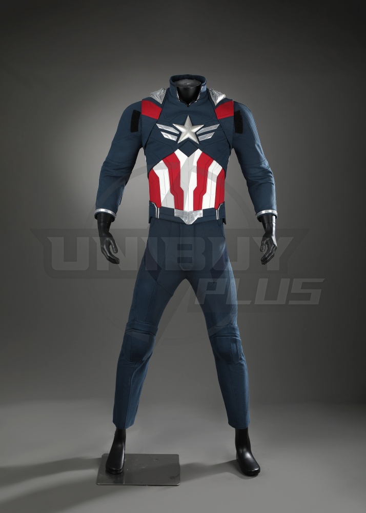 Captain America Costume Cosplay Suit Brave New World Sam Wilson Unibuyplus