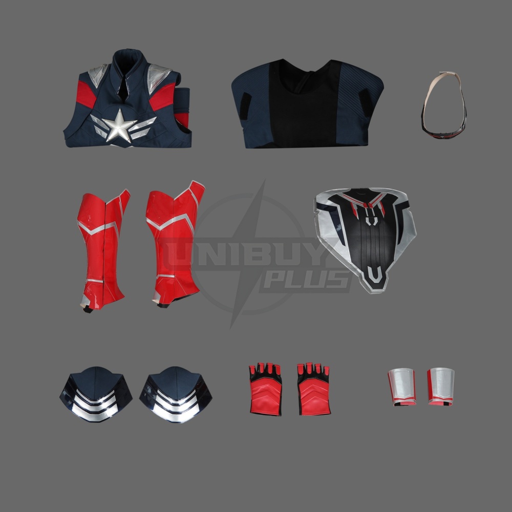 Captain America Costume Cosplay Suit Brave New World Sam Wilson Unibuyplus