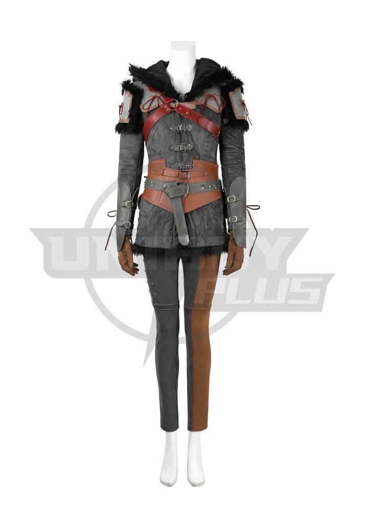 The Witcher IV Cirilla Costume Cosplay Suit Unibuyplus