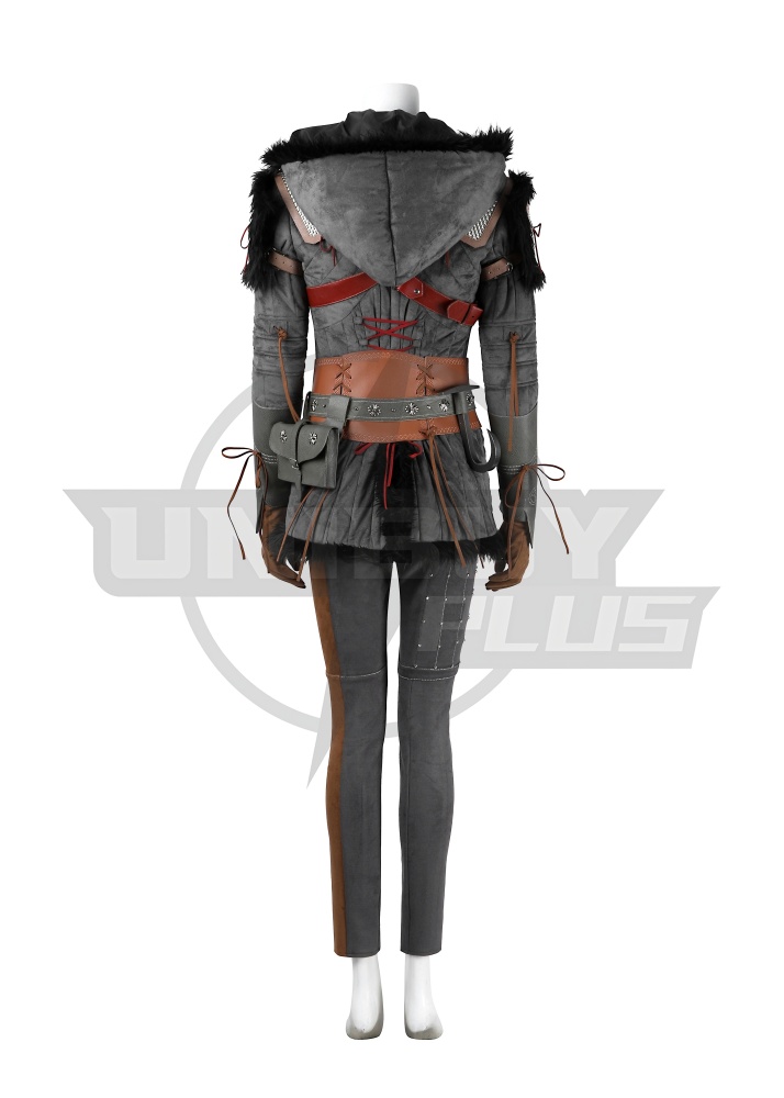 The Witcher IV Cirilla Costume Cosplay Suit Unibuyplus