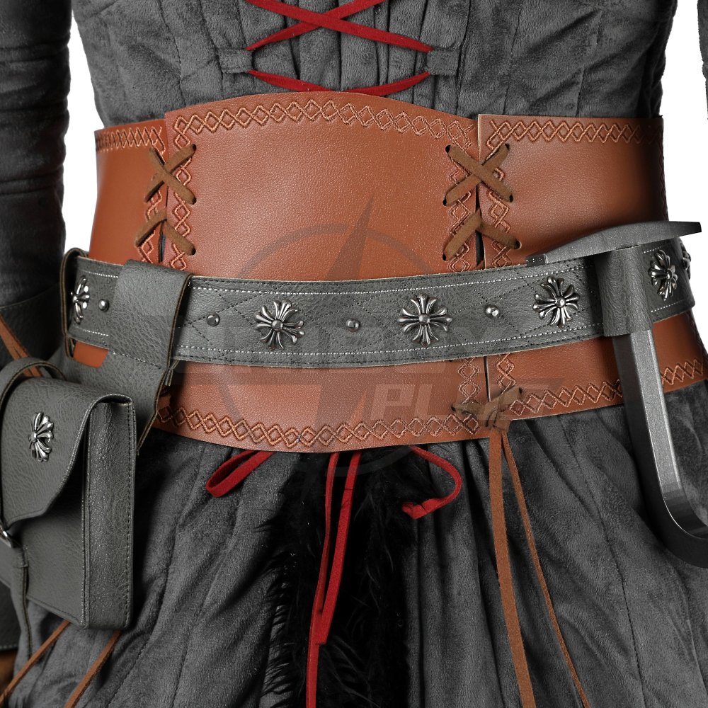 The Witcher IV Cirilla Costume Cosplay Suit Unibuyplus