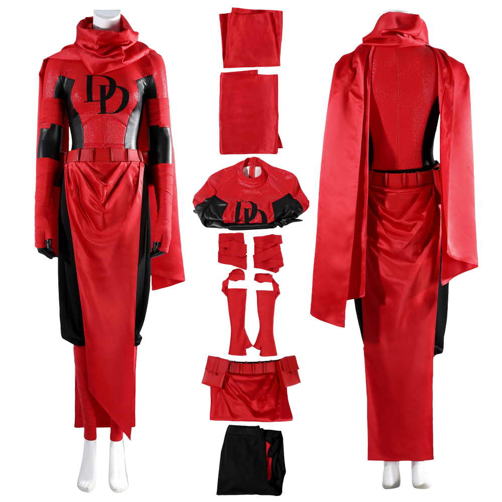 Daredevil	Elektra Natchios Costume Cosplay Suit Unibuyplus