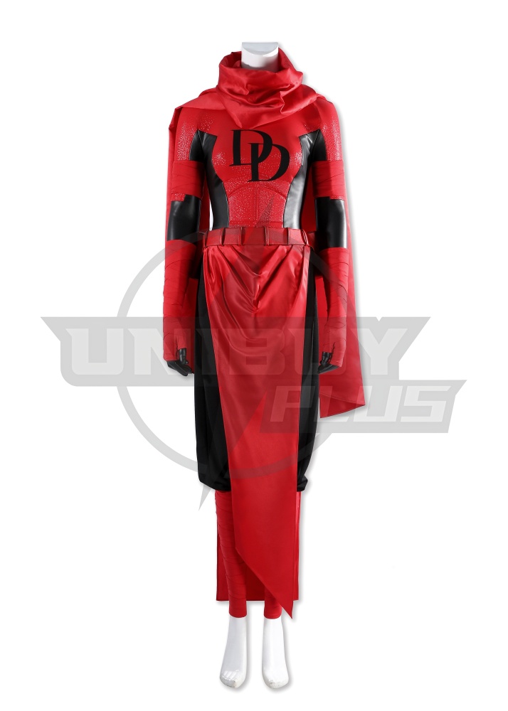 Daredevil	Elektra Natchios Costume Cosplay Suit Unibuyplus