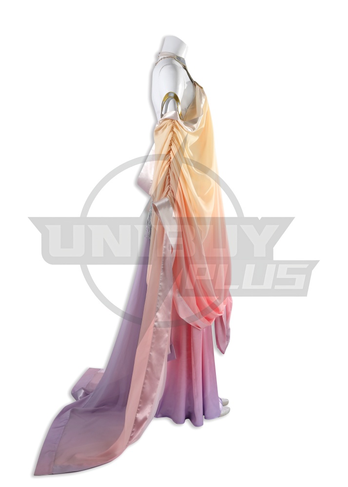 Star Wars Attack of the Clones Padmé Amidala Dress Costume Cosplay Suit Unibuyplus