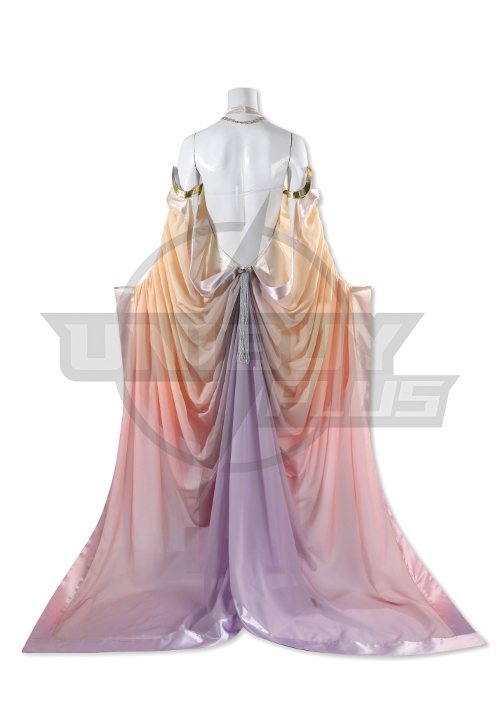 Star Wars Attack of the Clones Padmé Amidala Dress Costume Cosplay Suit Unibuyplus