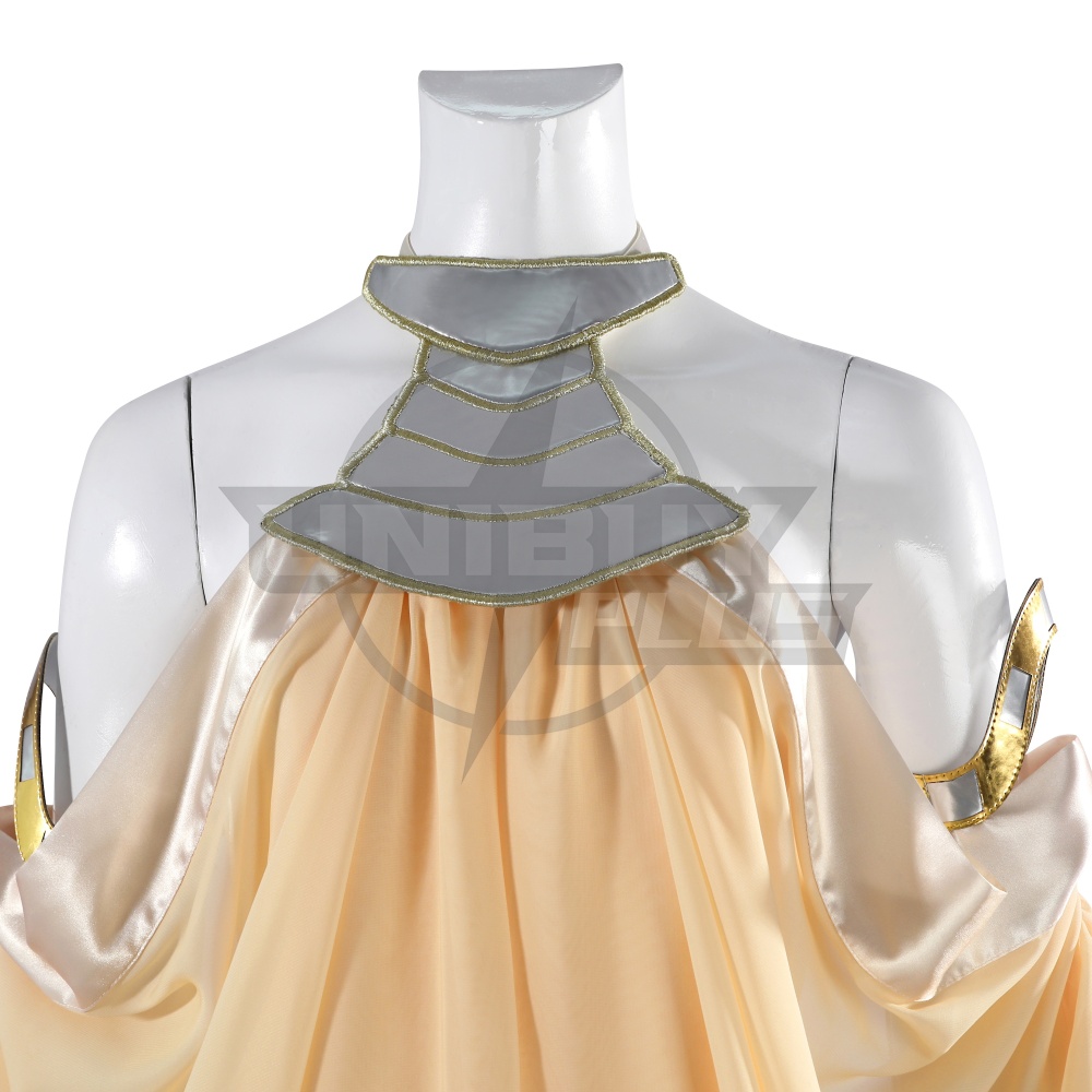 Star Wars Attack of the Clones Padmé Amidala Dress Costume Cosplay Suit Unibuyplus