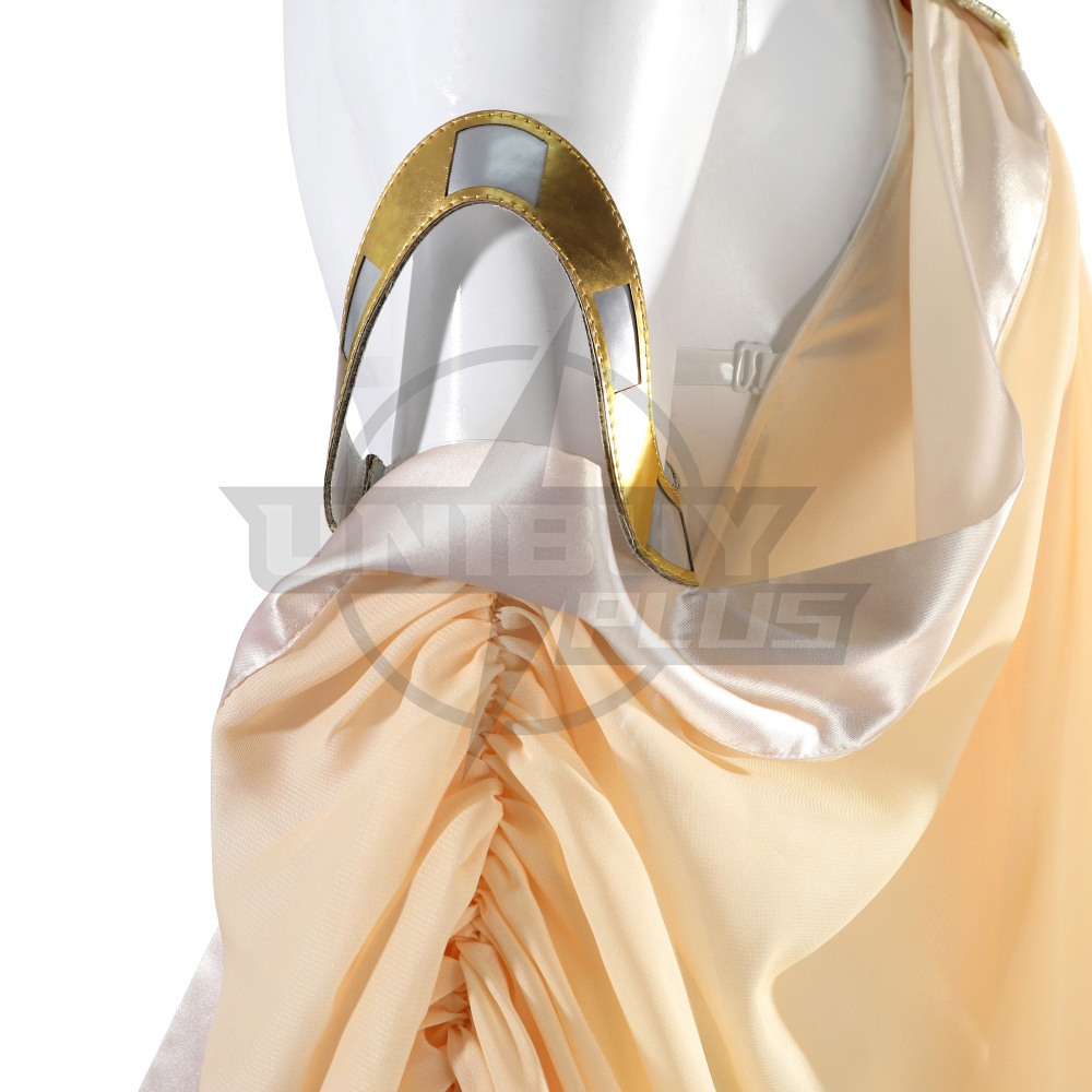 Star Wars Attack of the Clones Padmé Amidala Dress Costume Cosplay Suit Unibuyplus