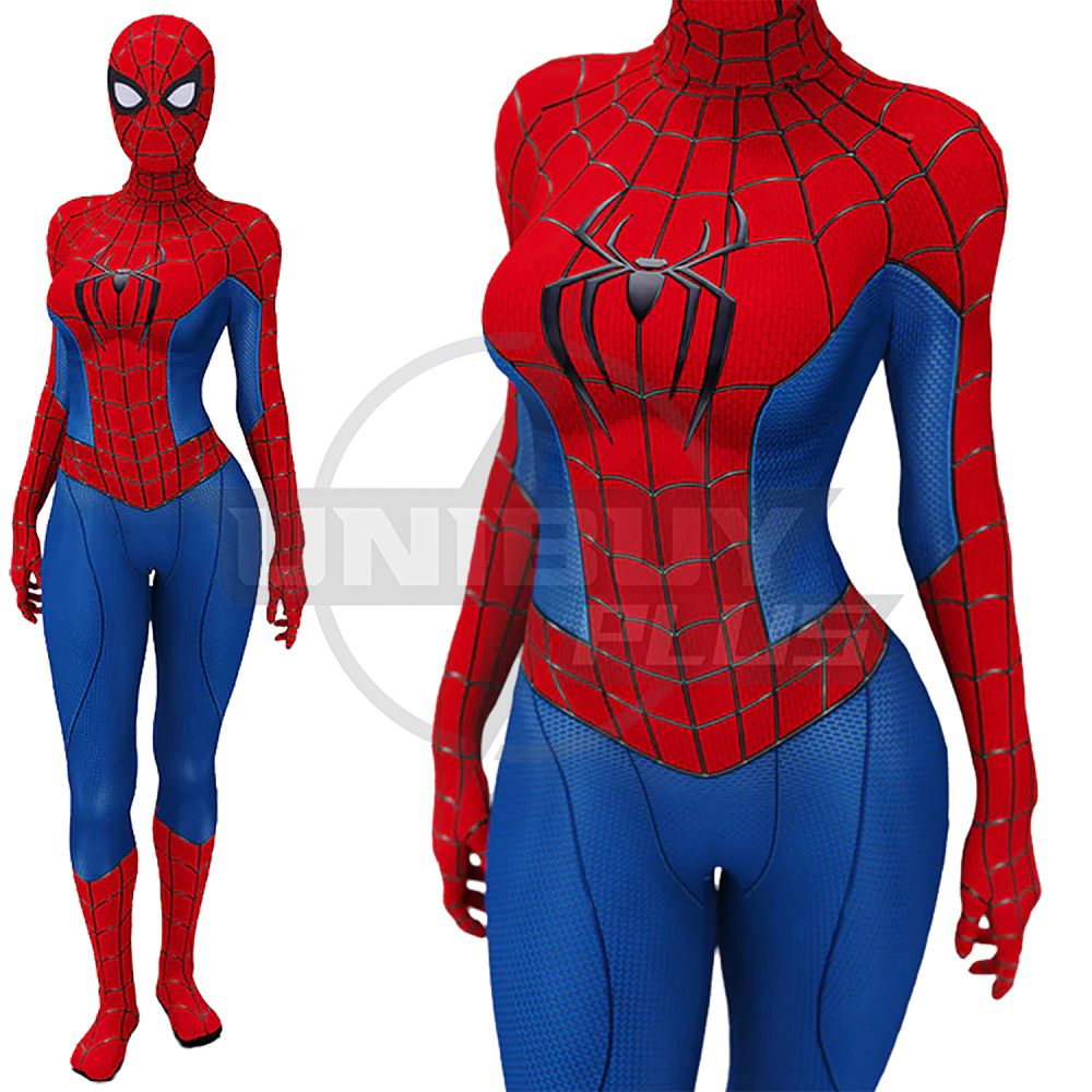 Spider-Man Brand New Day Female Costume Cosplay Suit Bodysuit For Kids Adult Unibuyplus