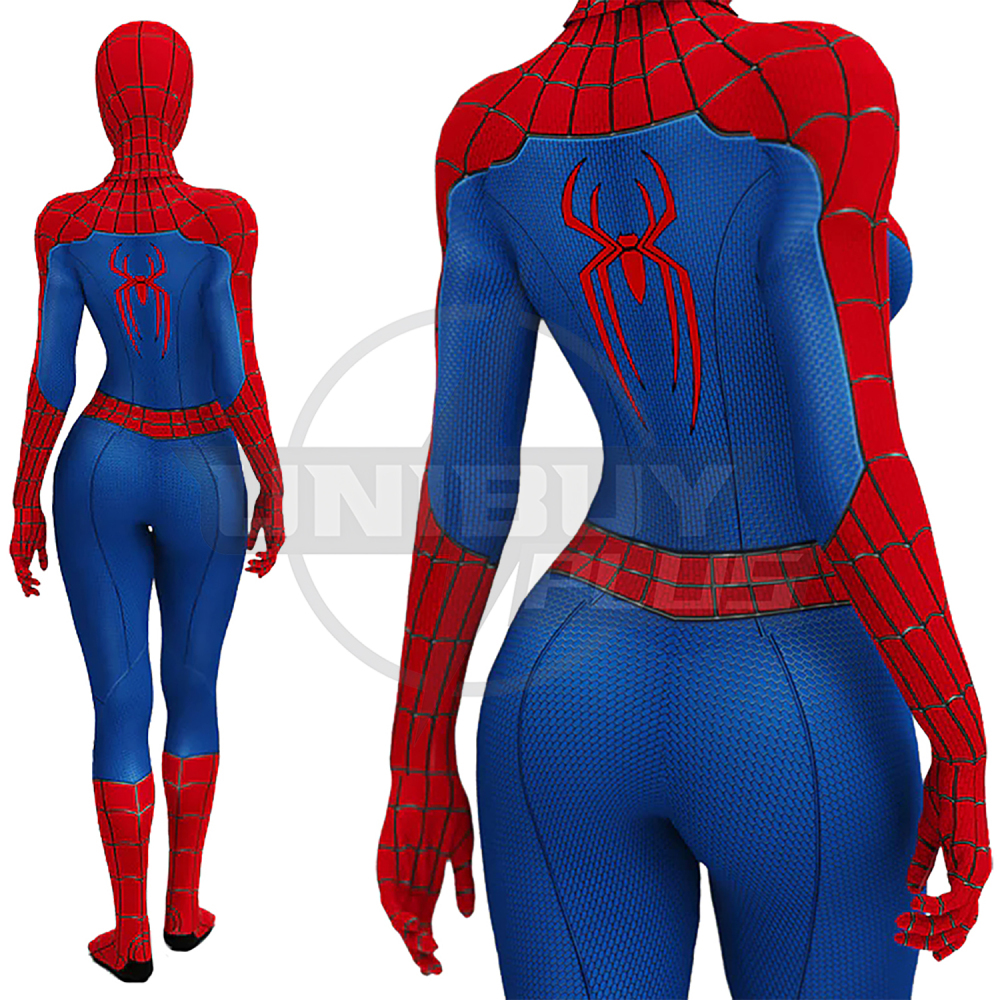 Spider-Man Brand New Day Female Costume Cosplay Suit Bodysuit For Kids Adult Unibuyplus