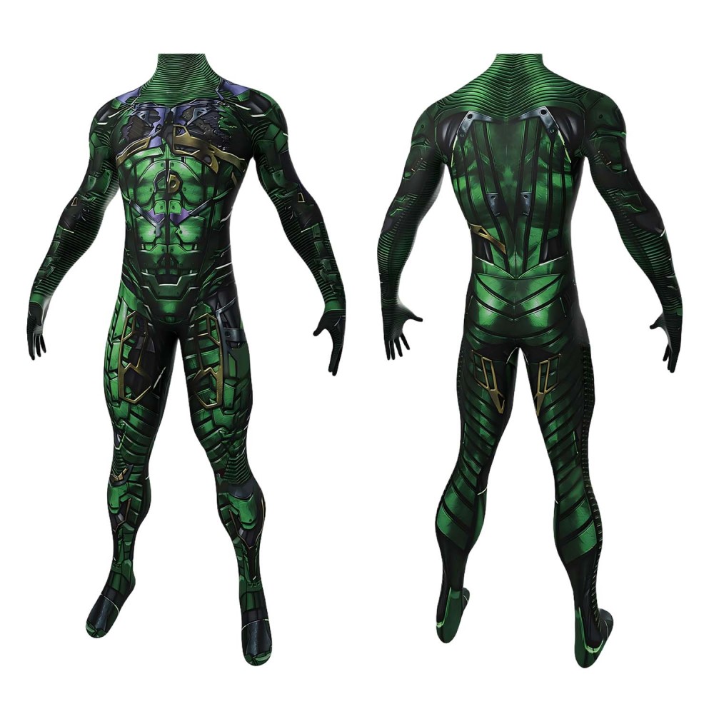 Spider-Man Green Goblin Costume Cosplay Suit Bodysuit For Men Kids No Way Home Unibuyplus