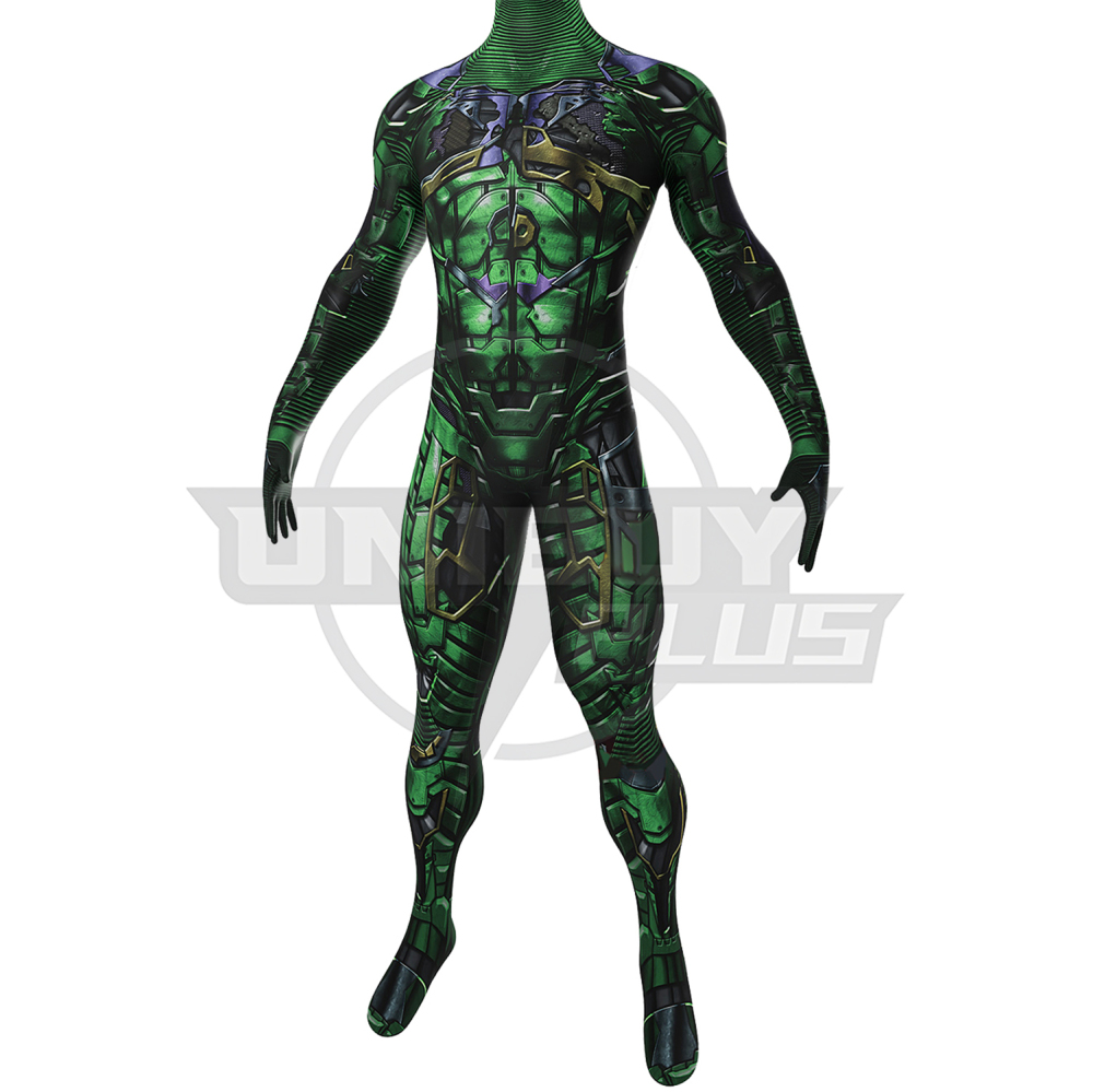 Spider-Man Green Goblin Costume Cosplay Suit Bodysuit For Men Kids No Way Home Unibuyplus