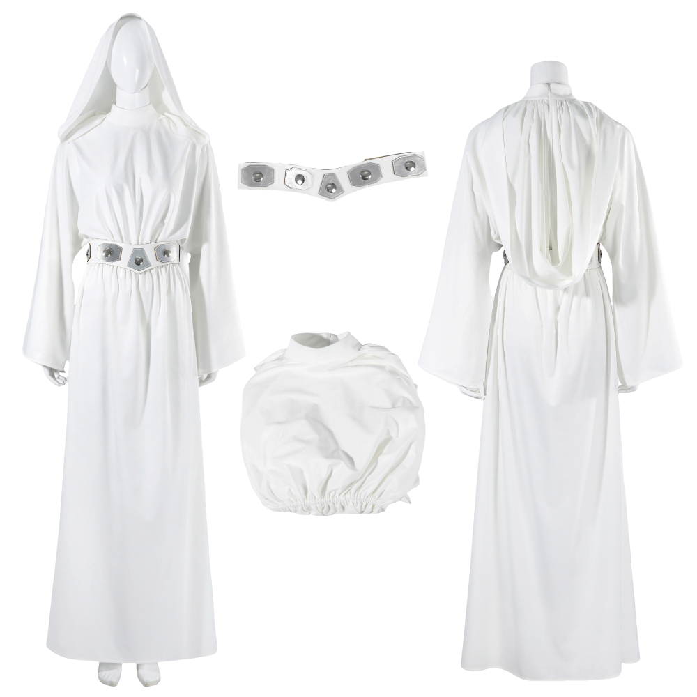Star Wars Episode IV A New Hope Princess Leia Dress Costume Cosplay Suit Unibuyplus