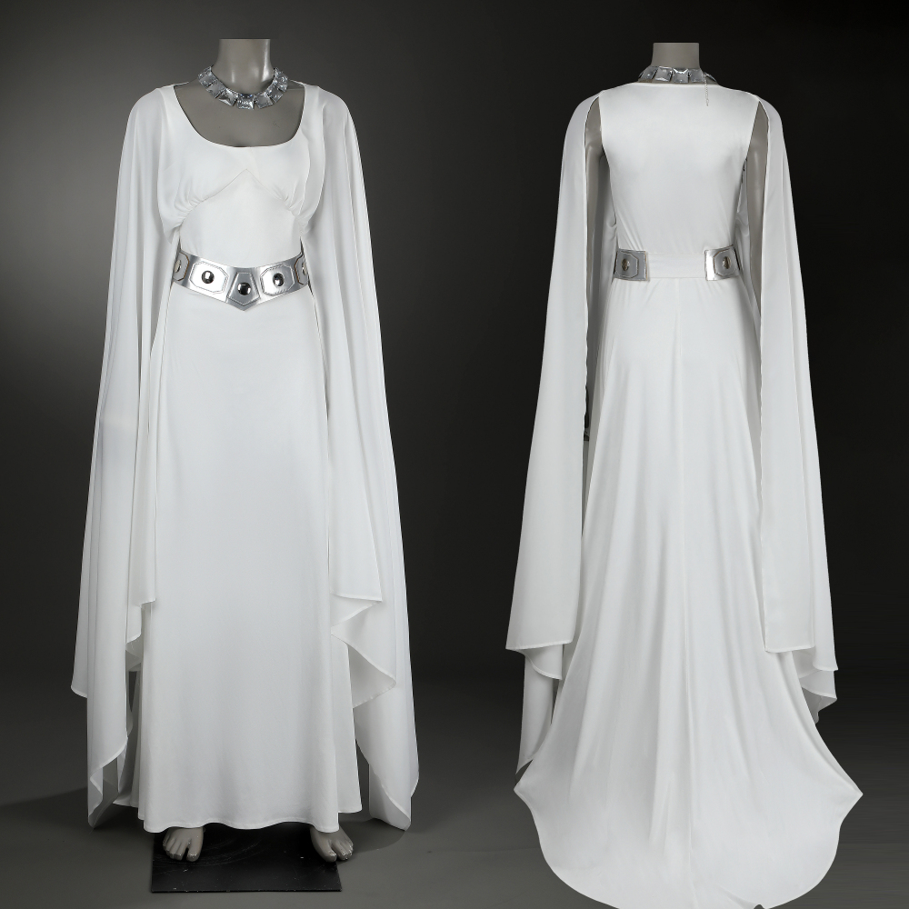 Star Wars A New Hope Princess Leia Dress Costume Cosplay Suit Unibuyplus
