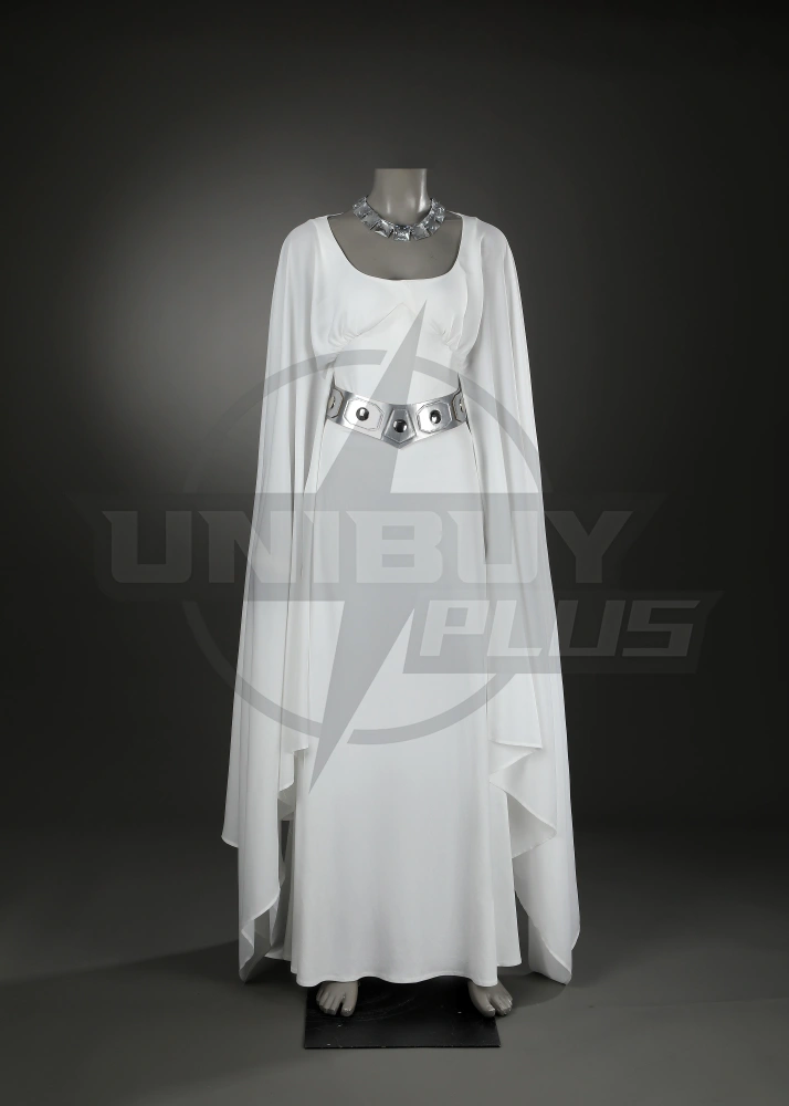 princess leia dress costume Princess Leia Women White Dress Party Carnival Halloween Cosplay Costume