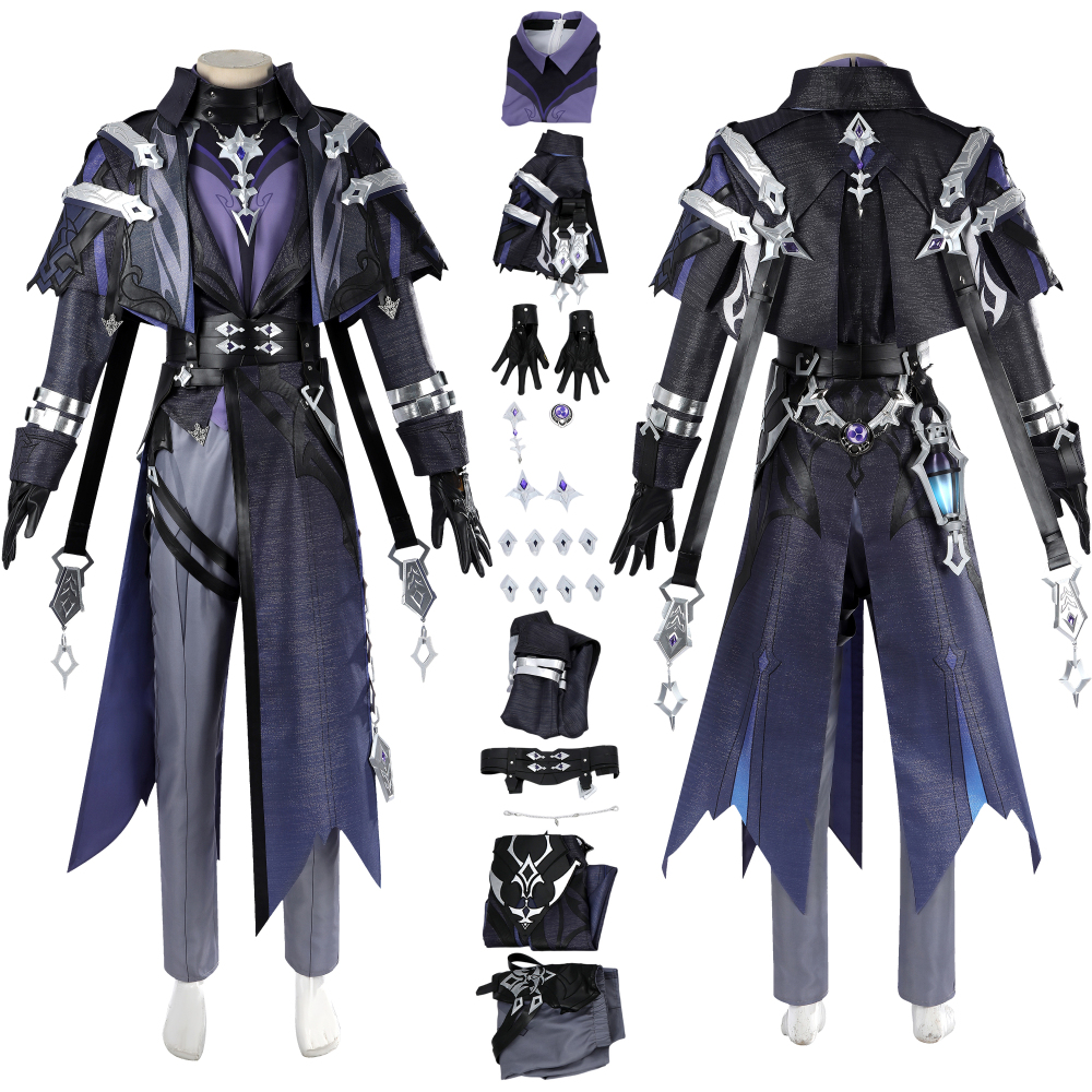 Genshin Impact Kyryll Chudomirovich Flins Costume Cosplay Suit Unibuyplus