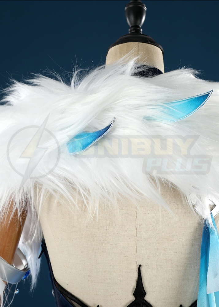 Genshin Impact Tranquil Banquet Yelan Costume Cosplay Suit Unibuyplus