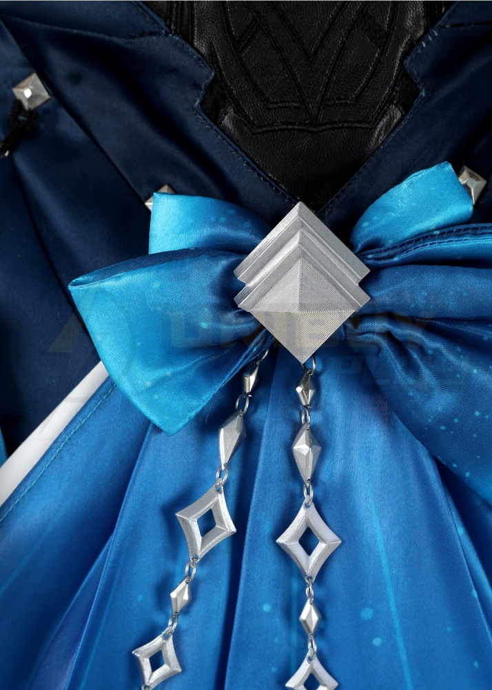 Genshin Impact Tranquil Banquet Yelan Costume Cosplay Suit Unibuyplus
