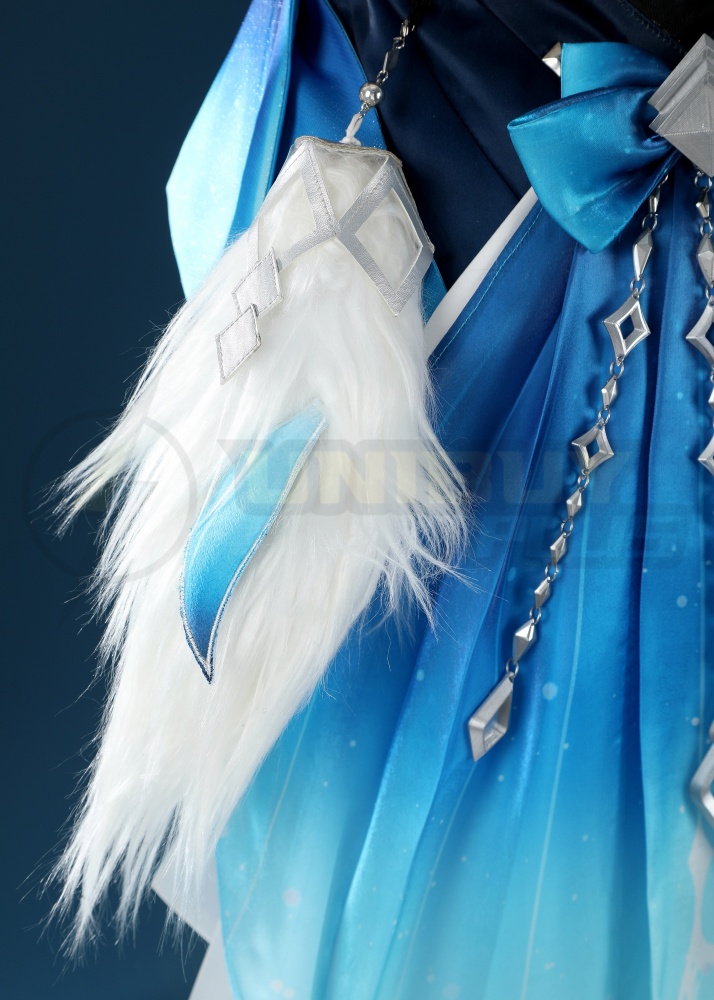 Genshin Impact Tranquil Banquet Yelan Costume Cosplay Suit Unibuyplus