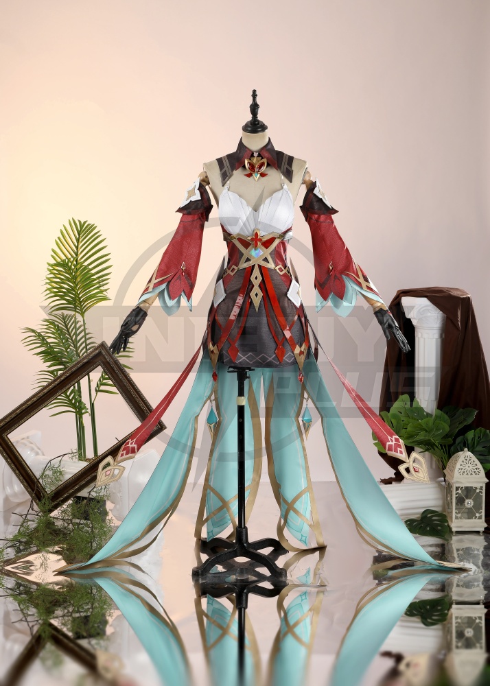Genshin Impact Alice Costume Cosplay Suit Unibuyplus