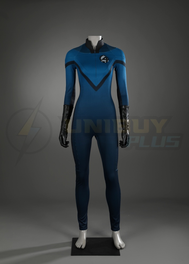 The Fantastic Four Invisible Woman Costume Cosplay Suit Susan Storm Unibuyplus
