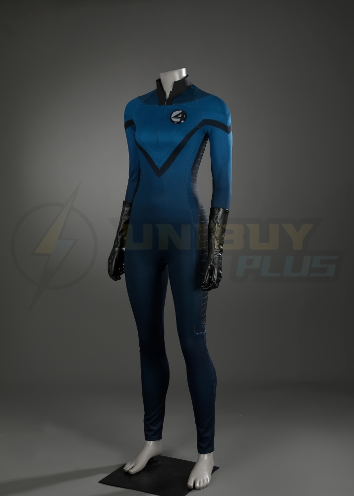 The Fantastic Four Invisible Woman Costume Cosplay Suit Susan Storm Unibuyplus