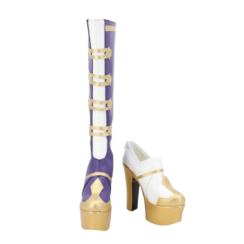 Honkai Star Rail Robin Fanart Knight Shoes Cosplay Women Boots Unibuyplus