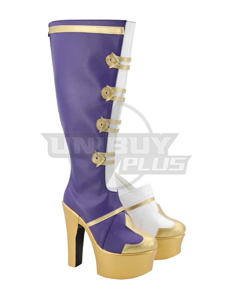Honkai Star Rail Robin Fanart Knight Shoes Cosplay Women Boots Unibuyplus