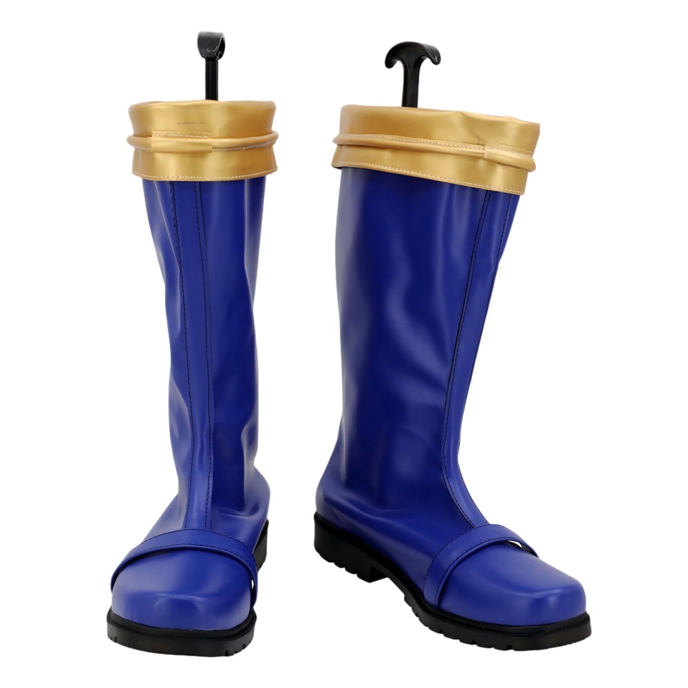 Zyuden Sentai Kyoryuger Kyoryu Navy Cosplay Shoes Men Boots Unibuyplus