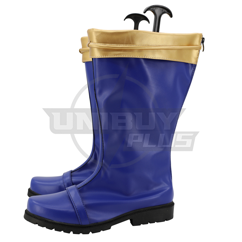 Zyuden Sentai Kyoryuger Kyoryu Navy Cosplay Shoes Men Boots Unibuyplus