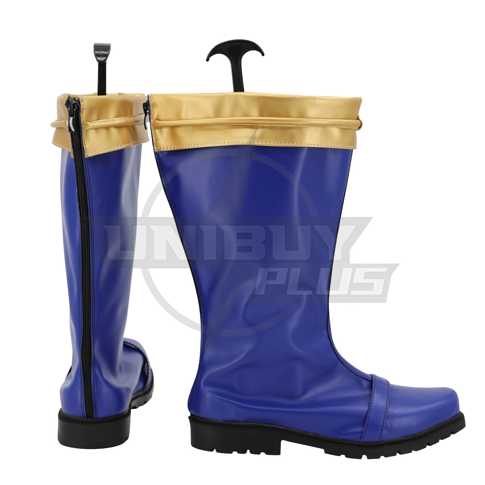 Zyuden Sentai Kyoryuger Kyoryu Navy Cosplay Shoes Men Boots Unibuyplus