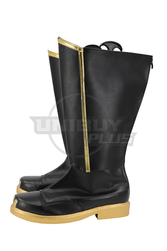 No.1 Sentai Gozyuger Boon White Cosplay Shoes Kumade Mashiro Men Boots Unibuyplus
